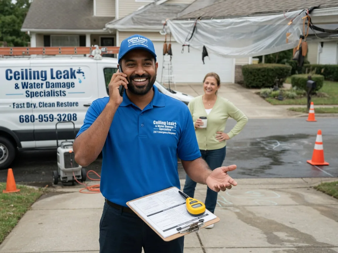 Ceiling Leak Cleanup Webster, NC FAQs