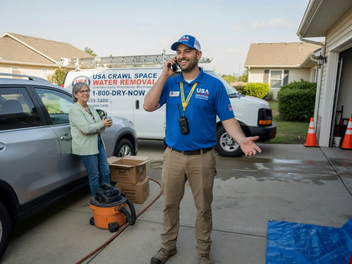 Crawl Space Water Removal Webster, NC FAQs